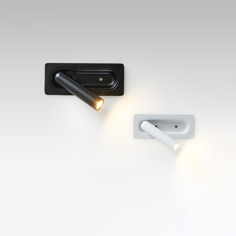 Modern Style Wall Washer Light Minimalist Metallic LED Wall Sconce for Sitting Room
