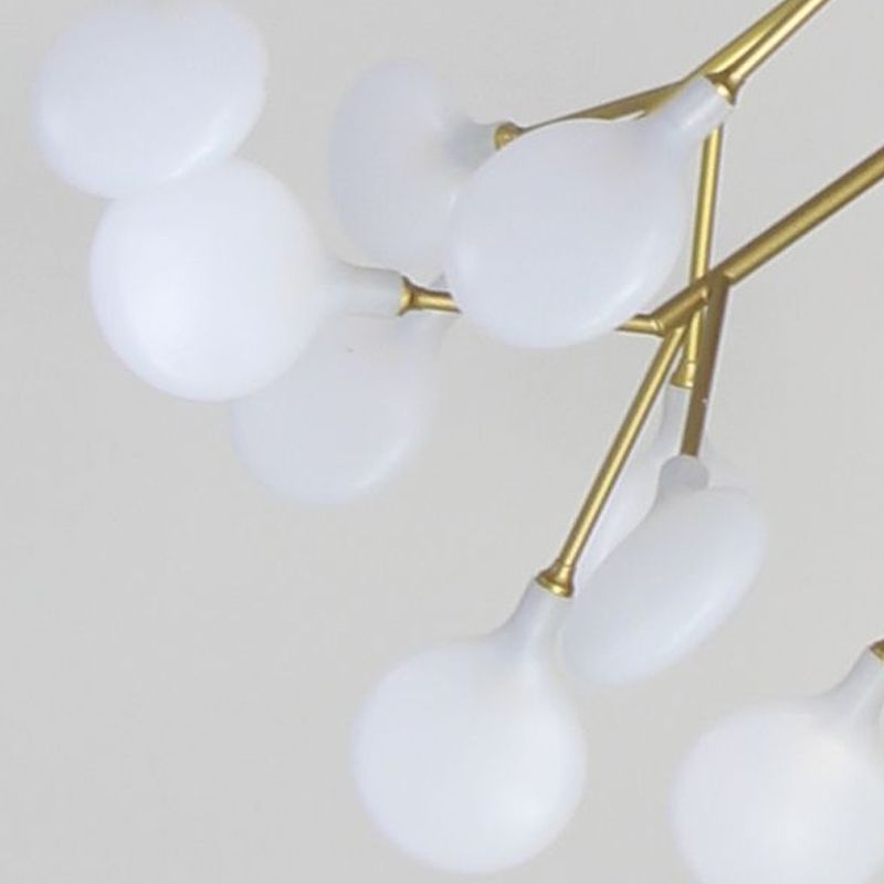 Lampada artistica a sospensione artistica da 45 bulbone artistico.