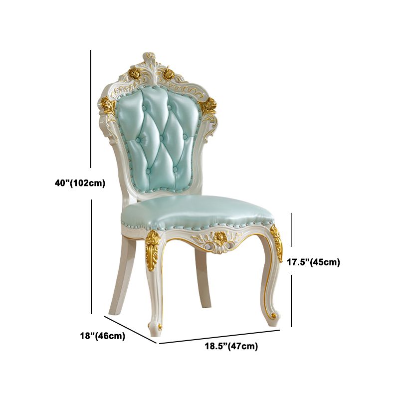 Victoria Style Rectangle Table Set 1/2/3/7 Pieces Dining Set for Home