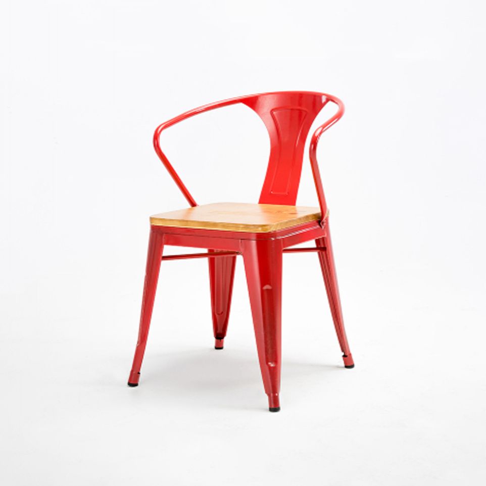 Industrial Style Solid Wood Furniture with Standard Height Dining¬†Room¬†Table¬†Set