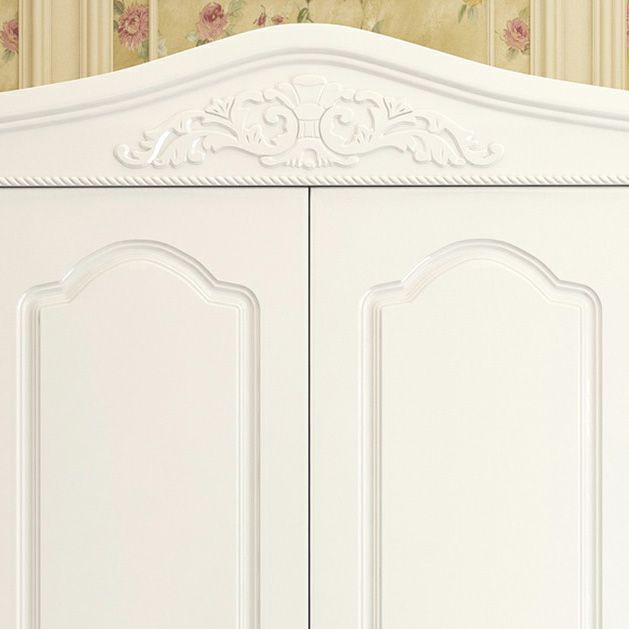 French Country Wardrobe Armoire Engineered Wood Wardrobe Closet