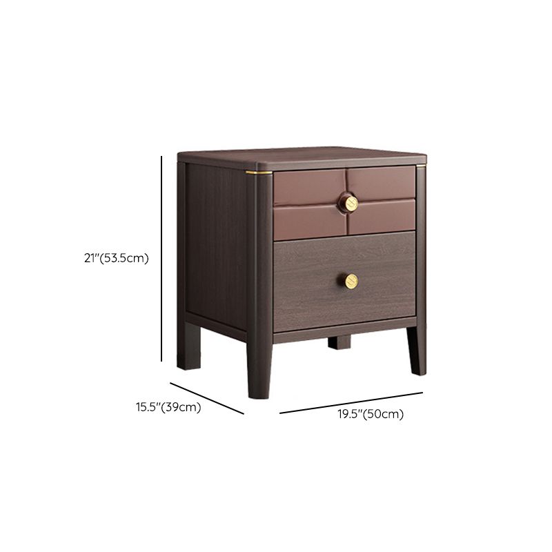 Contemporary Double Dresser Pine Horizontal Storage Chest Dresser for Bedroom