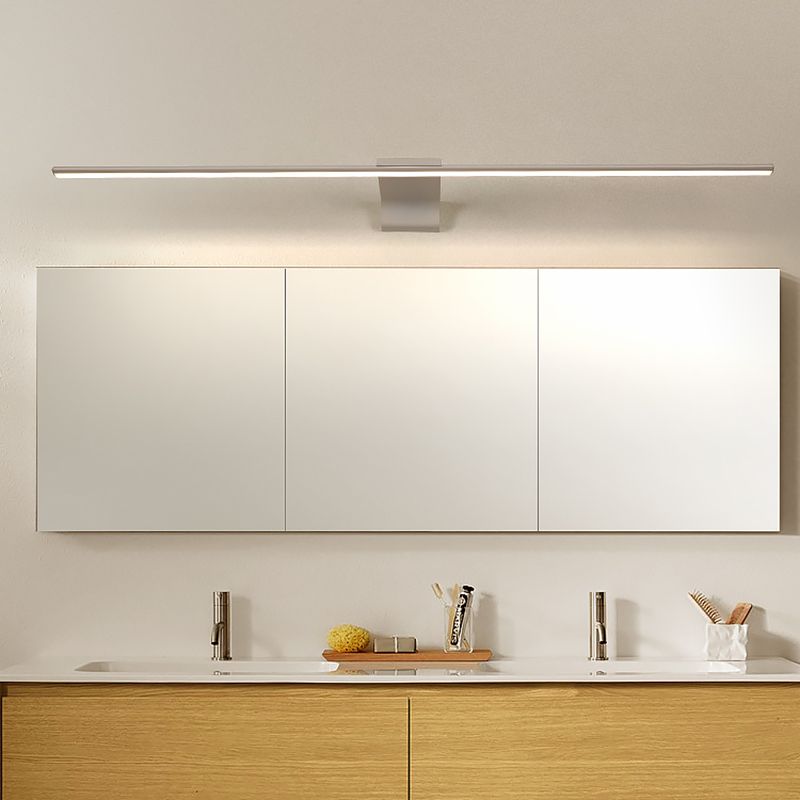 Noordse ijdelheid lamp Moderne eenvoud Led wand gemonteerde spiegel voorkant voor badkamer