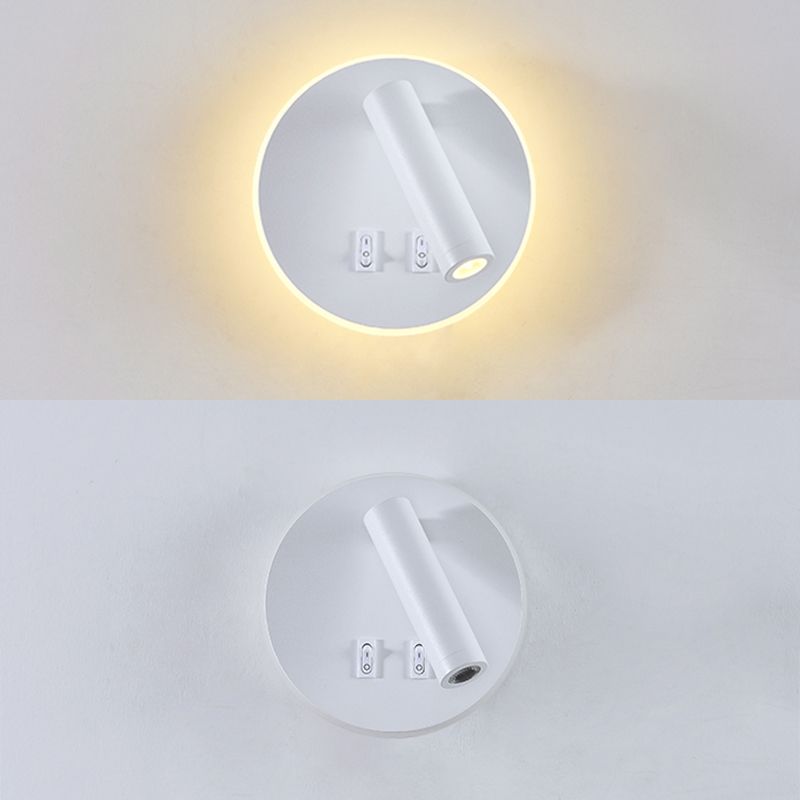 Moderne minimalistische stijl muurlampjes SCONCES Metal 2 lichten SCONCE -lichten voor slaapkamer