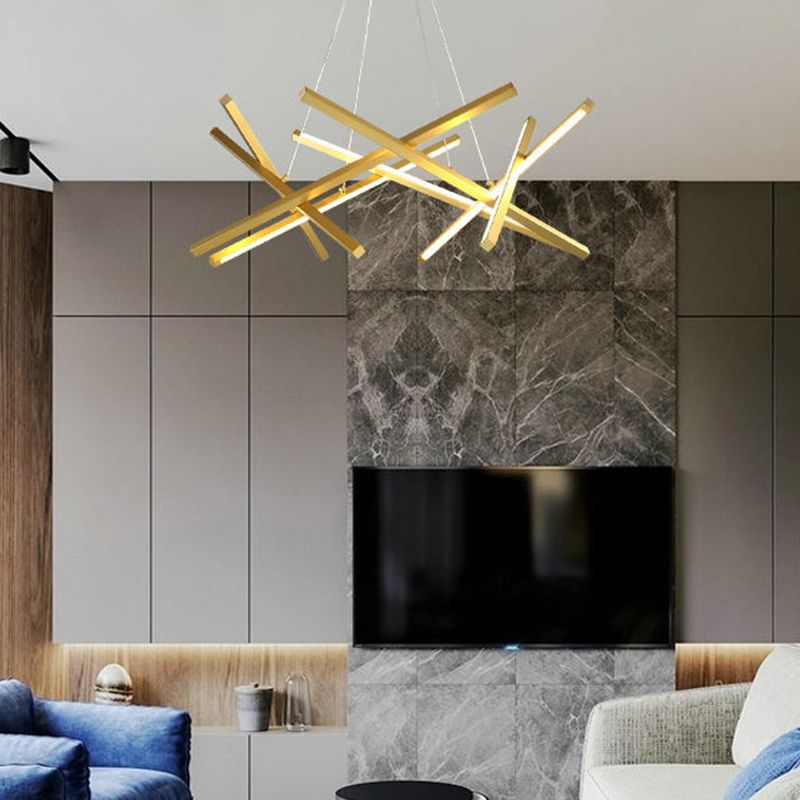 Accesorio de lámpara de lámpara de lámpara múltiple simple Luz colgante de lámparas LED para dormitorio
