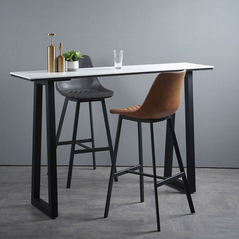 1/2/3 Pieces Pub Table Set Industrial Bar Stool and Table Set