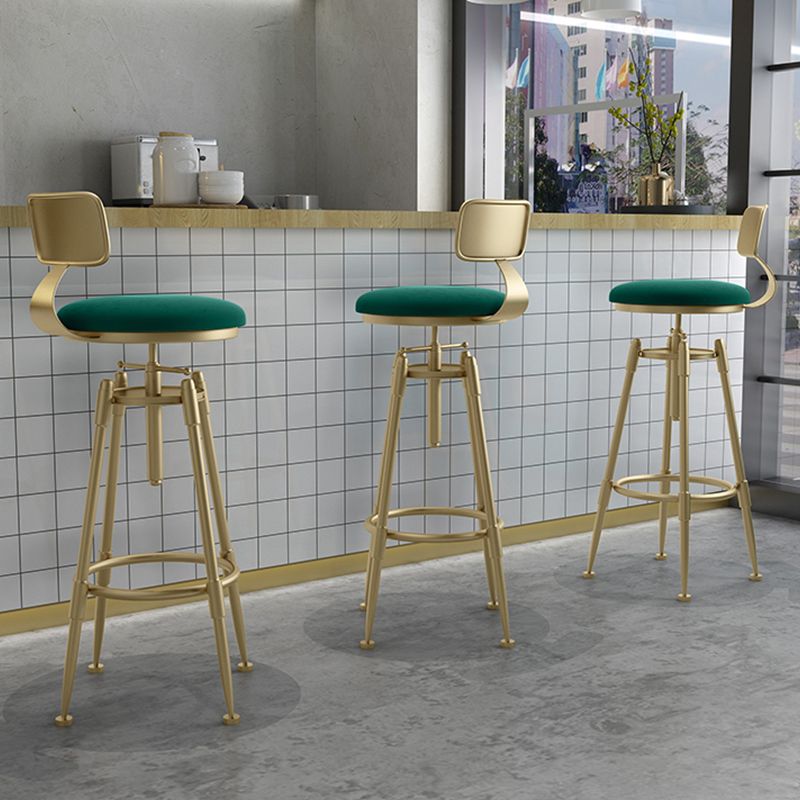 Nordic Style Metal Bar-stool Round Counter Bar Stool for Kitchen