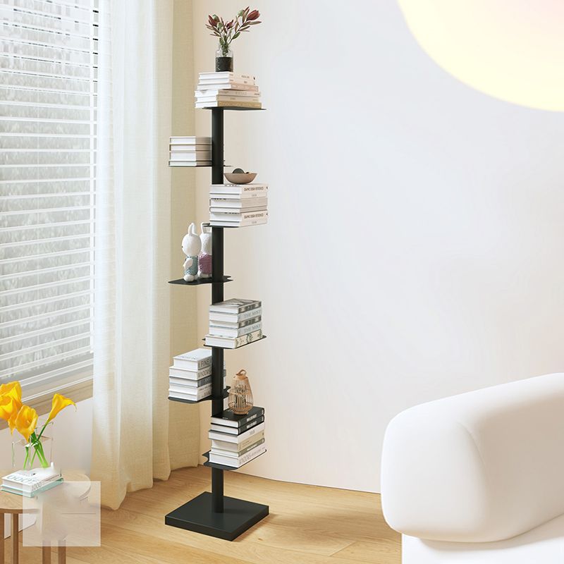 12" Wide Contemporary Shelf Bookcase Open Shelves Included Bookcase