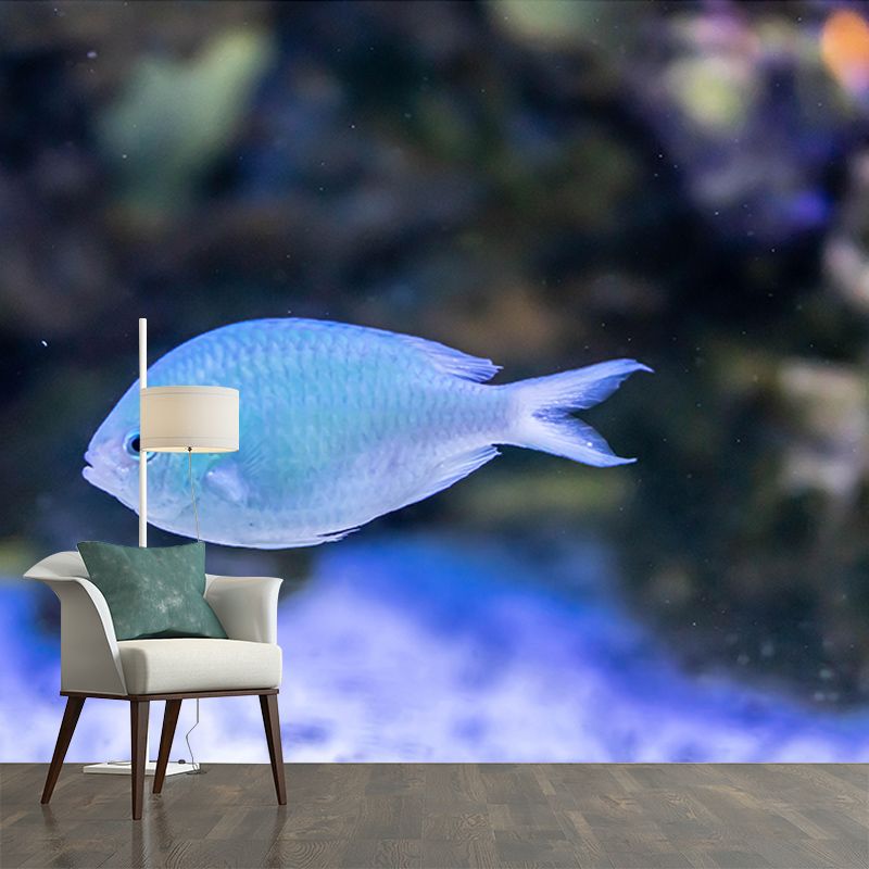 Environment Friendly Mural Wallpaper Tropical Beach Style Mural for Decoration