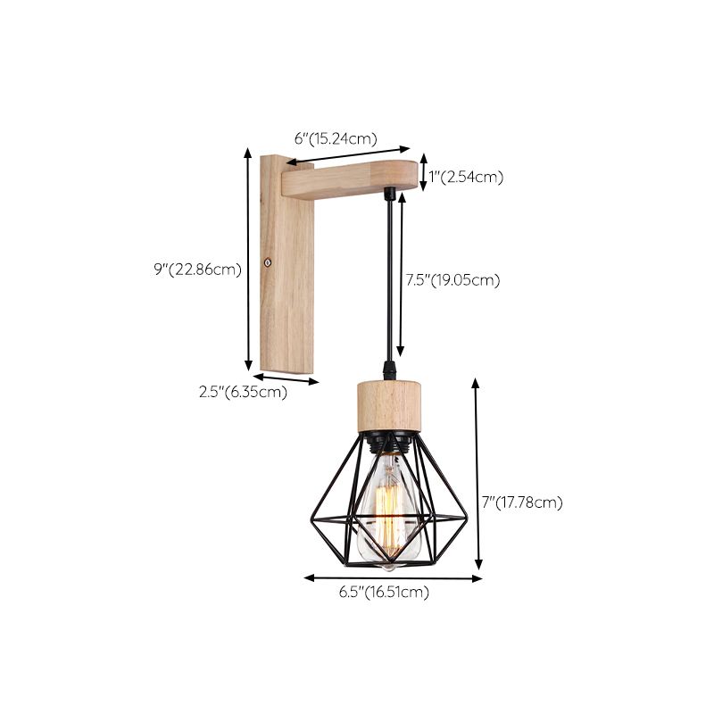 Metallic Shade Wall Lamp Modern Wall Light Sconce for Bedroom