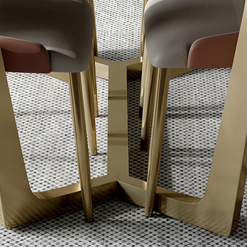 Glam 1/4/5/7 Pieces Rectangle Dinette Set with Sintered Stone Scalable Dining Table Set