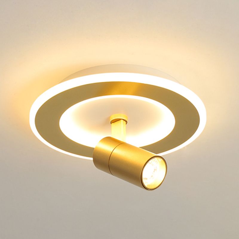 Illuminazione a soffitto modernista a 2 teste con faretti Plafoniere a LED da incasso