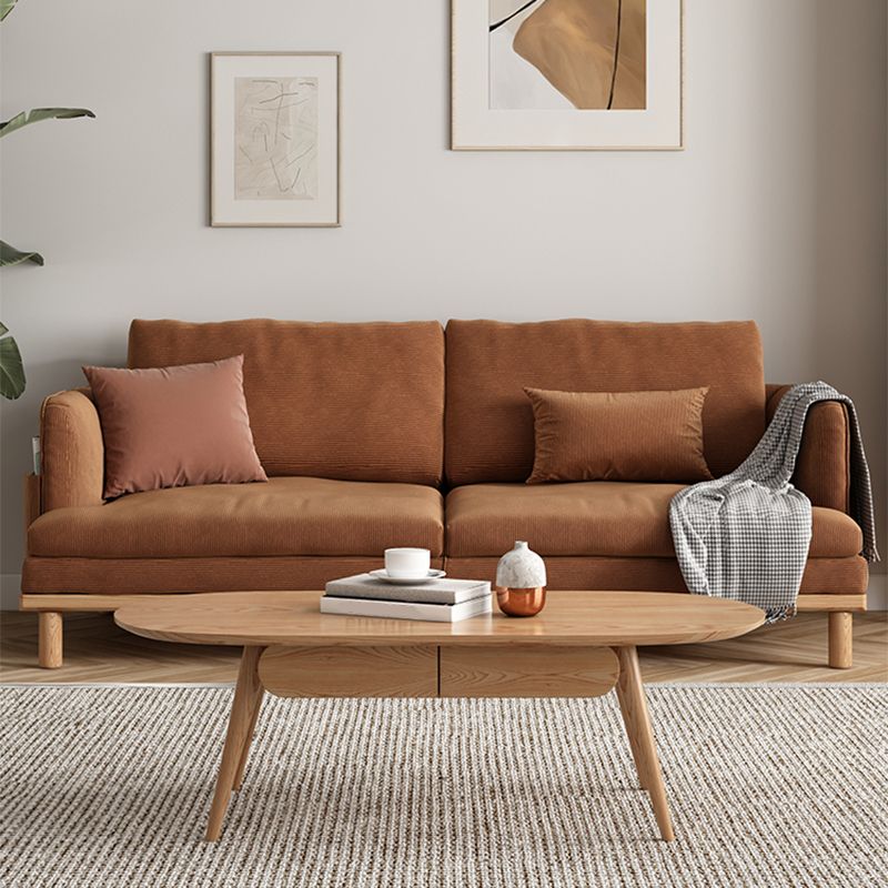 Velvet bank 35 "W verzonken armbank met opslag voor woonkamer