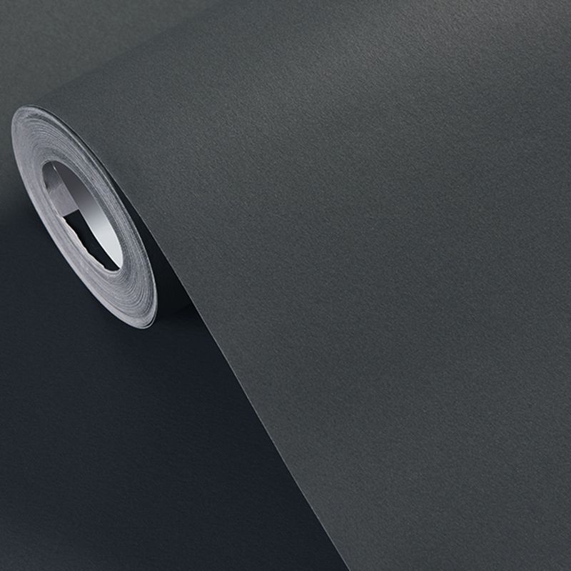 Multicolor Plain Wallpaper Roll Stain Resistant Simplicity Style Bedroom Wall Art