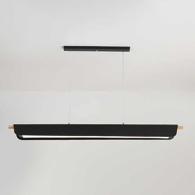 1 Light Geometric Island Lighting Modernisme Metal Island Island luminaire pour salle à manger