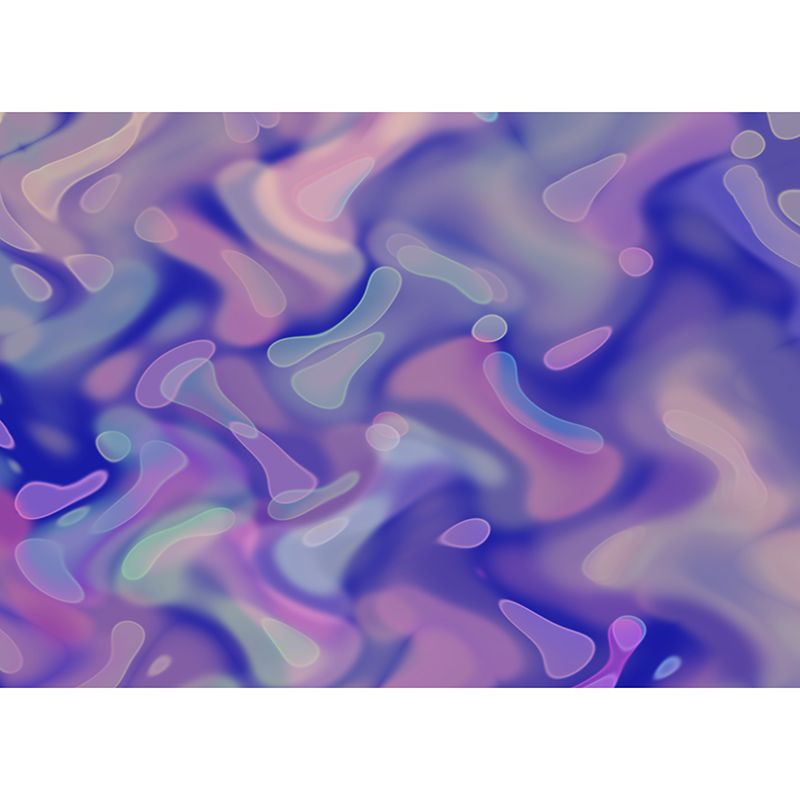 Abstract Mural Mildew Resistant Decor for House Interior, Personalized Size Available