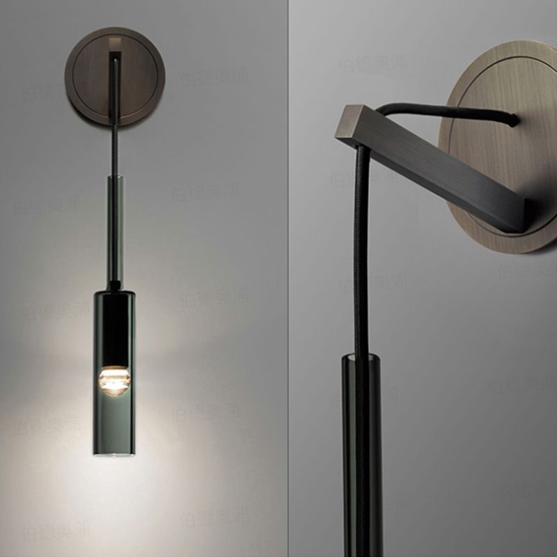 Zylinderwand montierte Lampen moderne Einfachheit Glaswand montiertes Lichter für Wohnzimmer