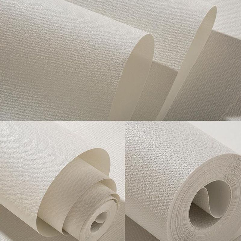 Weiche, einfarbige Tapete, minimalistische, feuchtigkeitsbeständige Wanddekoration für Schlafzimmer
