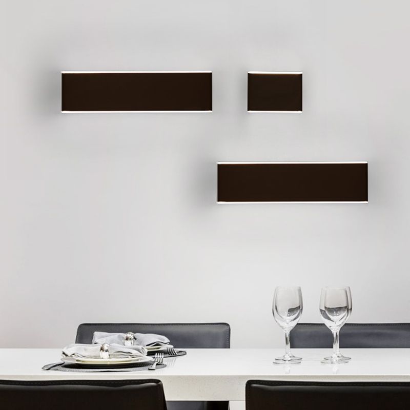 Luz de la plataforma geométrica de estilo moderno de muro de metal LED LED LITING