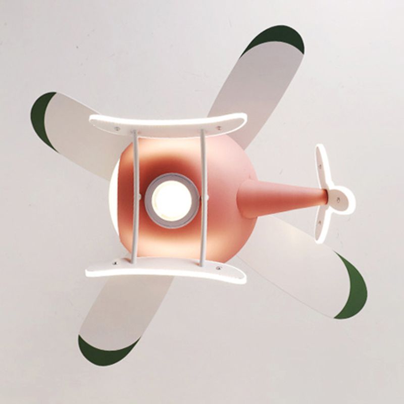 Metal Ceiling Fan Lighting Modern Style Multi Light Ceiling Fan Lamp for Living Room