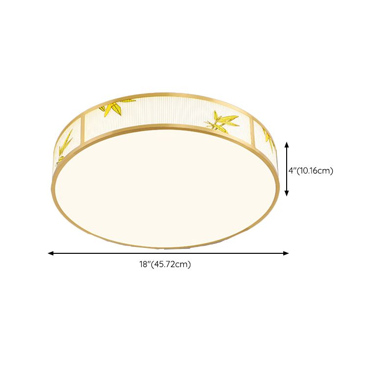 Modern Ceiling Lighting Fixture Creative LED Flush Mount Light Fixture with Acrylic Shade