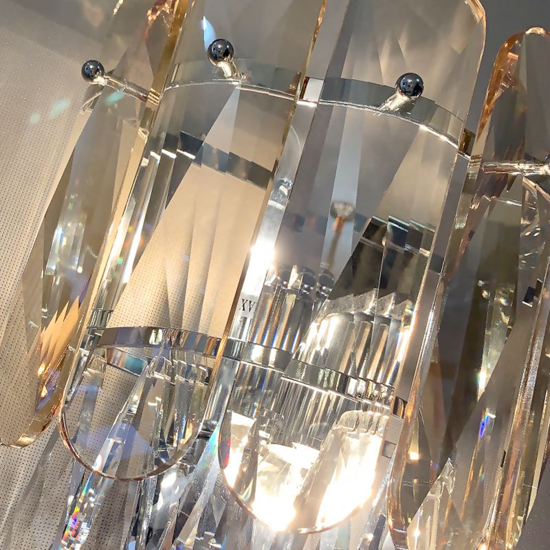 Lampada da parete in metallo elettroplato in stile moderno in stile di lusso sconde murale per spazi interni