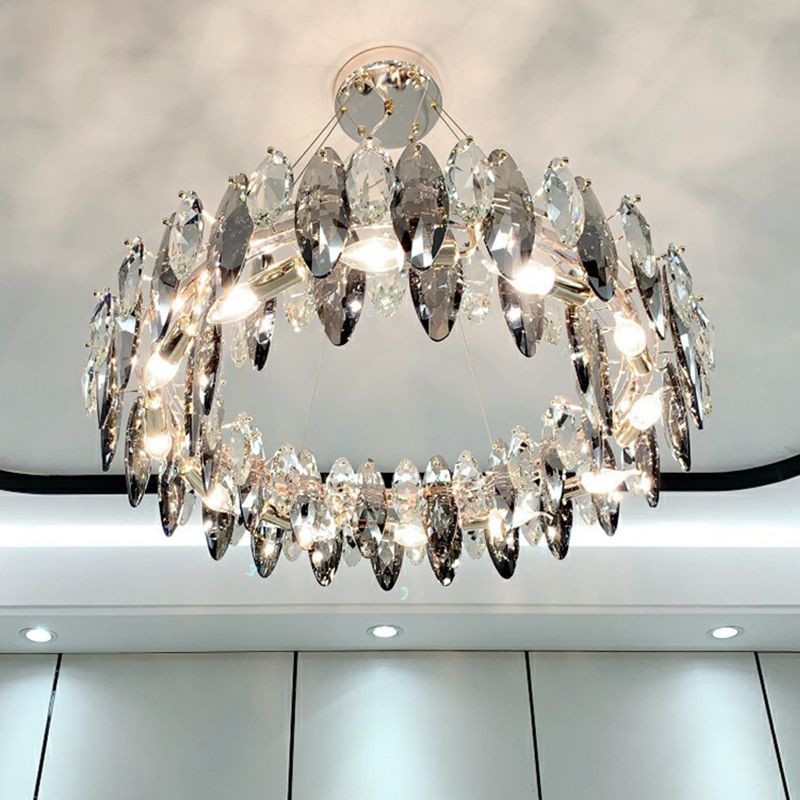 Lampadario rotondo lampadario a sospensione ovali minimalista ovalo a sospensione per il ristorante