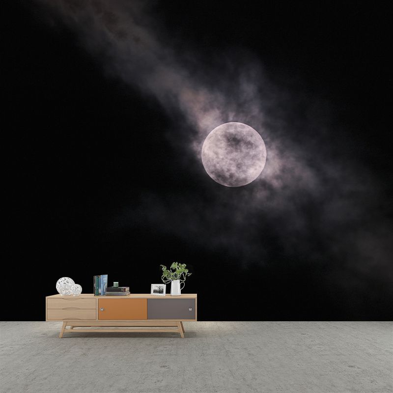 Galaxy Wall Mural Customized Modern Wall Covering for Bedroom, Water Resistant