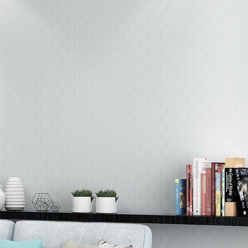 Wallpaper Plain Pastel Color Simplicity Non-Woven Cloth Wall Covering for Bedroom