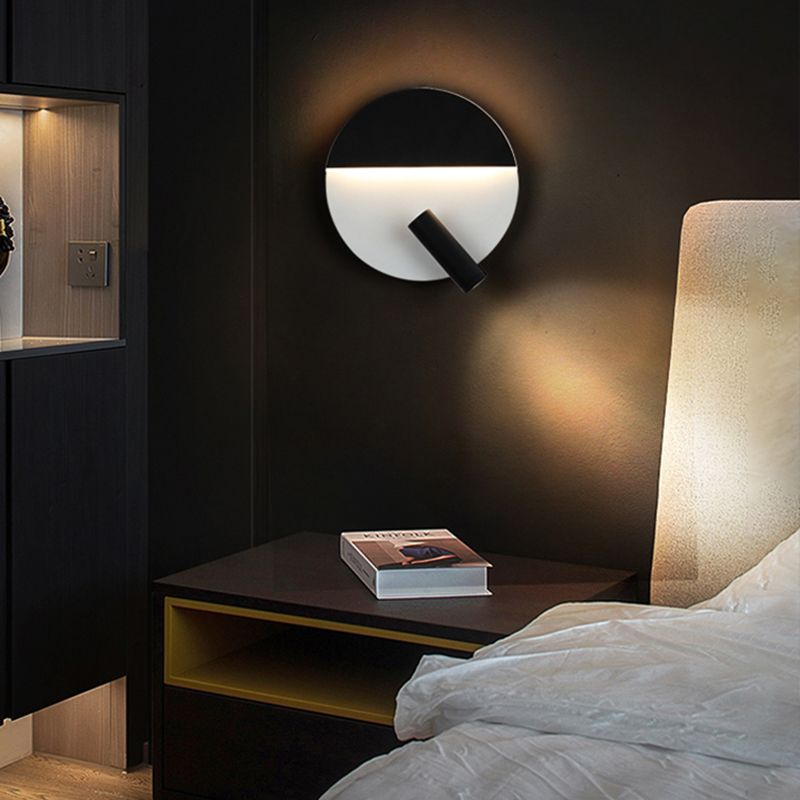 Minimalismo de metal Luz de pared Luz de luz LED LED LED para dormitorio