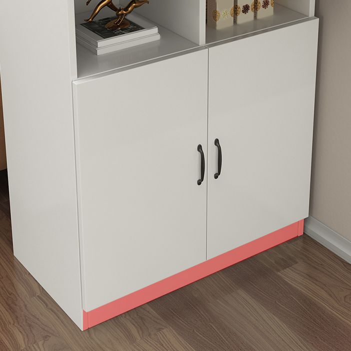 Modern Bistro Bar Table Rectangle Wooden Bar Table with Storage