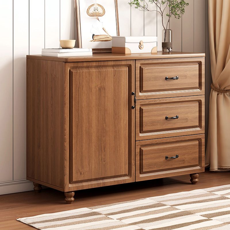 Mid Century Modern Accent Chest  Rectangle Chest with Drawers