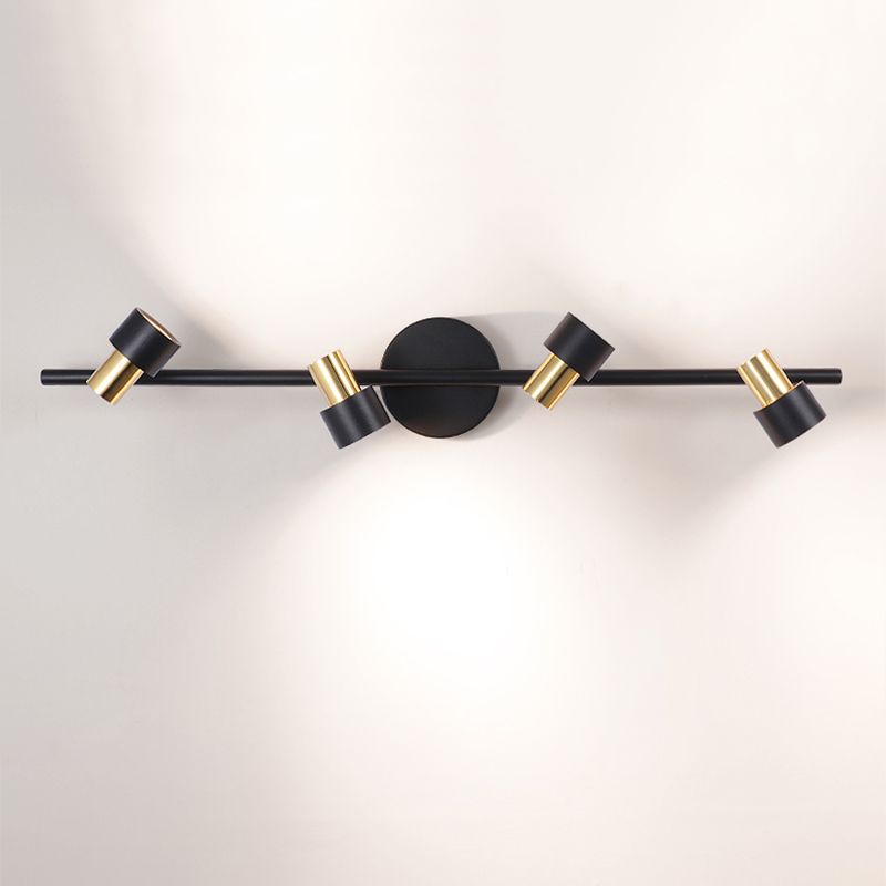 Modern Style Aluminum Wall Mount Lamp Bedroom Bedroom Wall Lighting Fixture with 1 Spotlight