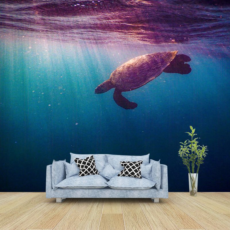 Photography Mildew Resistant Underwater Wall Mural Drawing Room Wallpaper