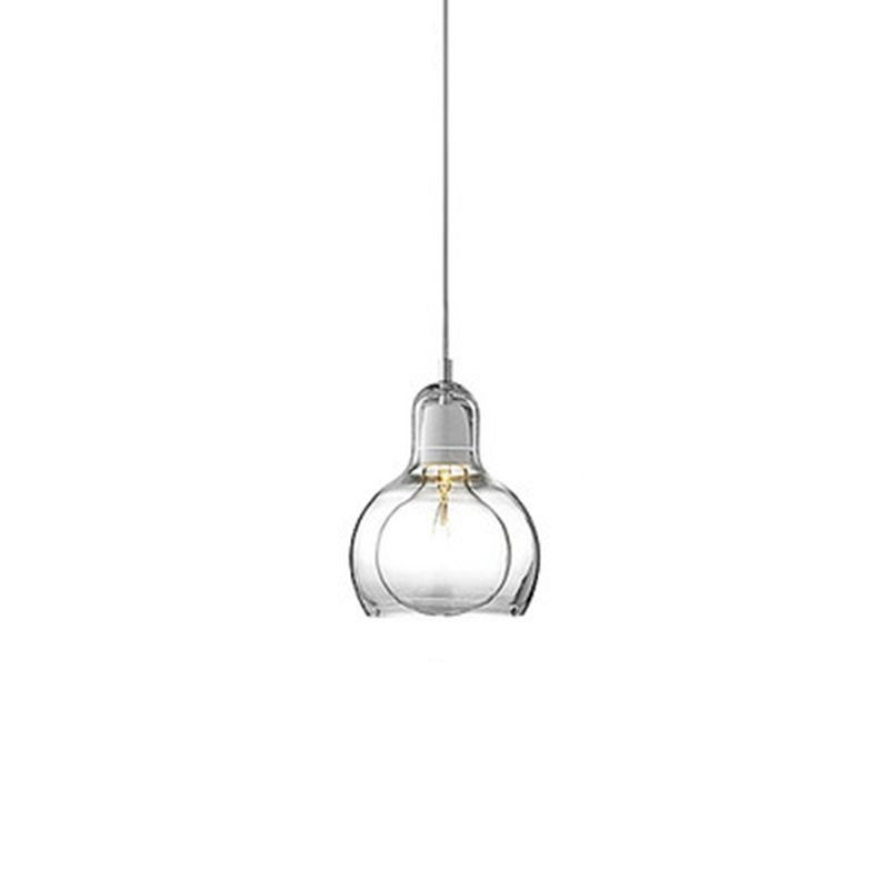 1 luminaires suspendus en forme de gourde légère