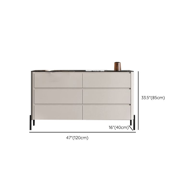 Modern Dresser Manufactured Wood Storage Chest Dresser with 5/6/8/9 Drawers