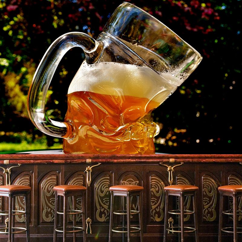 Beer Commercial Wine Bar Decorative Painting Wall Art, Personalized Size