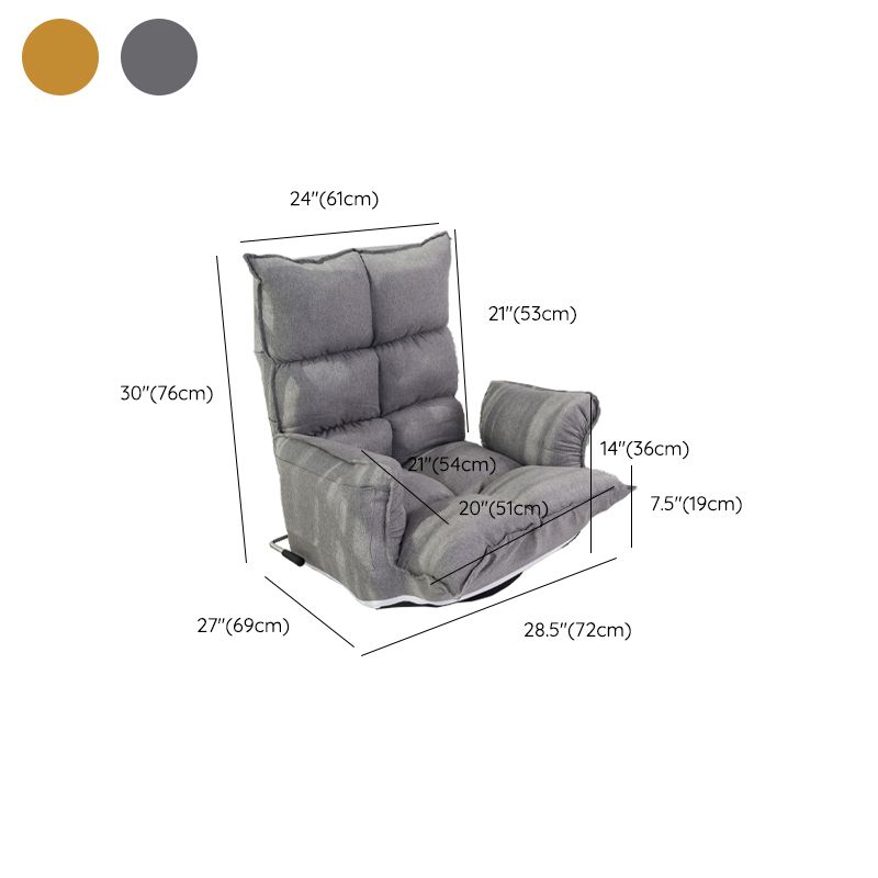 Position Lock Recliner Manual-Handle Lumbar Support Standard Recliner
