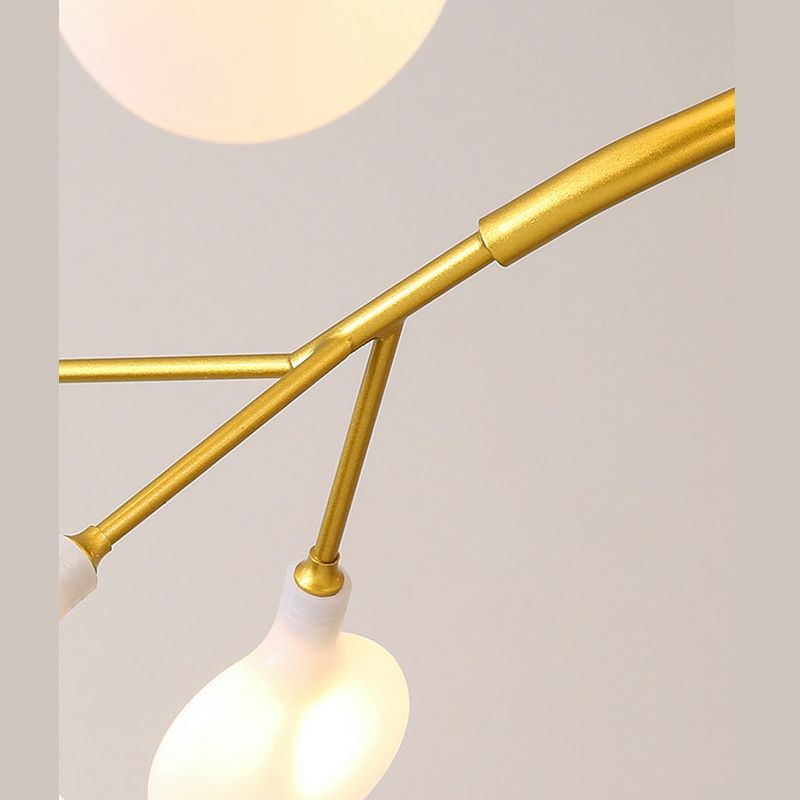 Rami di metallo lampadario lampadario a sospensione Light Style lampadario lampadario per camera da letto