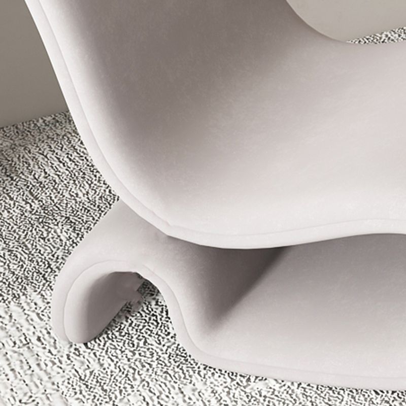 Velvet Chair 25.97" L x30.7"W x39.3"H Armless Chair for Living Room