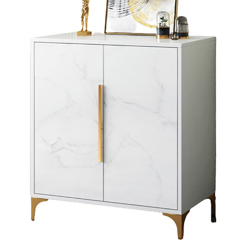 Bracket Legs Accent Cabinet with Drawers and Doors Cabinet for Living Room