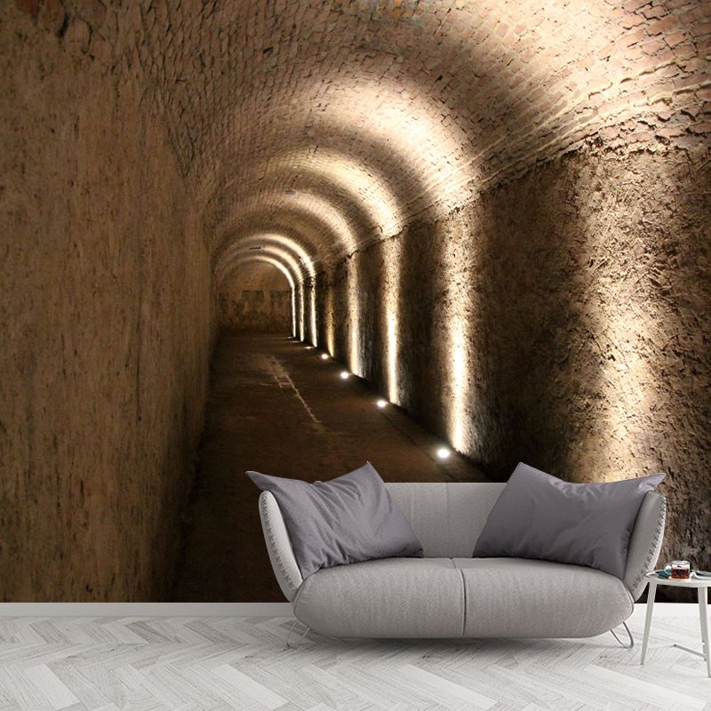 Modern Style Spatial Extension Mural Wallpaper for Home Decoration, Water Resistant