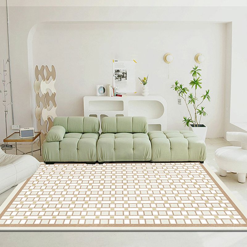 Modern style Abstraction Rug Polyester Non-Slip Area Rug for Home Decoration