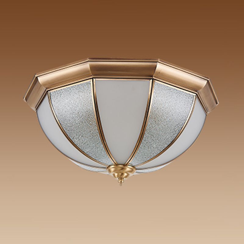 American Colonial Ceiling Light Multi Lights Close to Ceiling Lamp for Bedroom