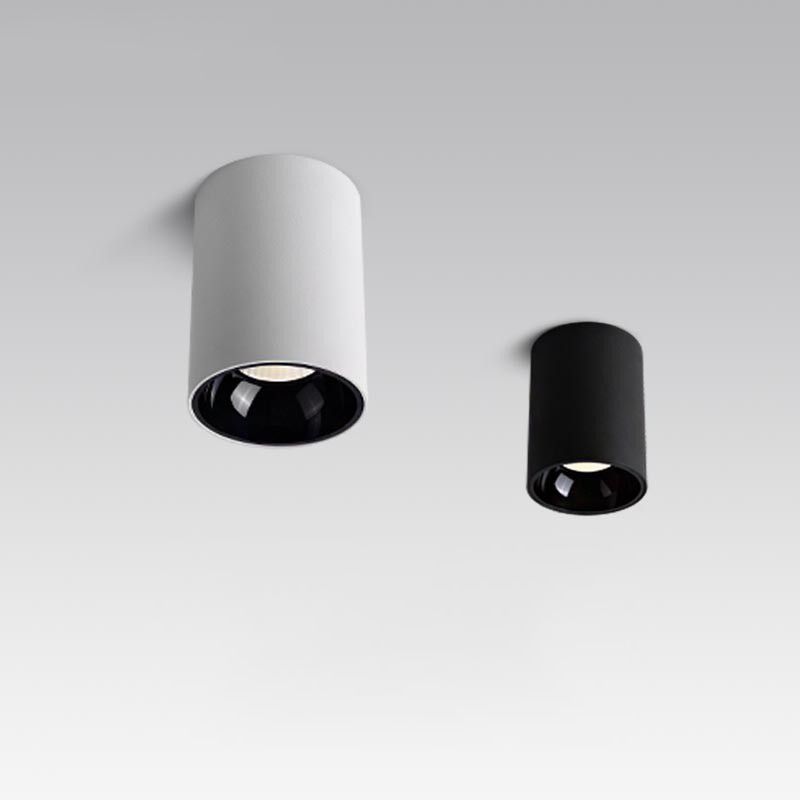 Cylinder Flush Mount Ceiling Light Fixture Modern Metal Flush Mount Lighting