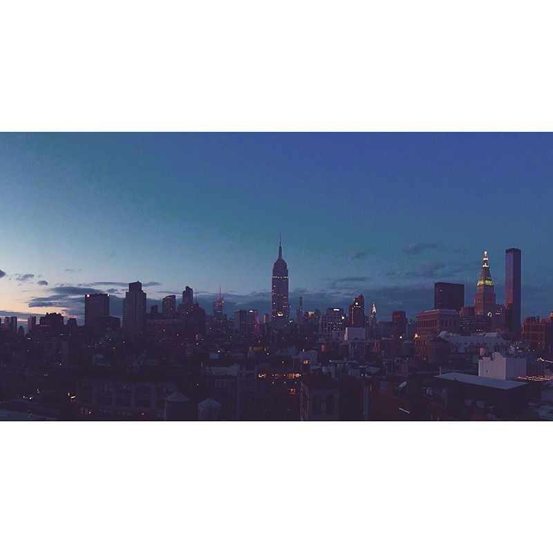 Urban Landscape Photography Mural Wallpaper Decorative Bedroom Wall Mural