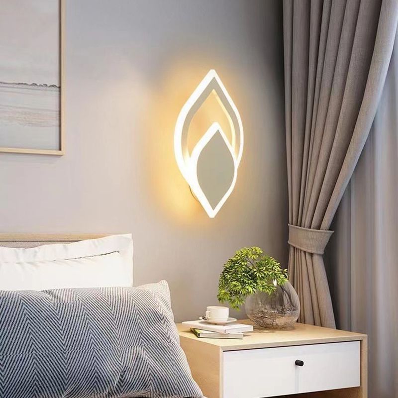 Metal Geometric Wall Mount Lamp Simple 1 Light Wall Mounted Light Fixture