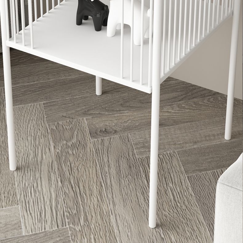 Modernistic Metal 4 Legs End Table Square Slate Top End Table