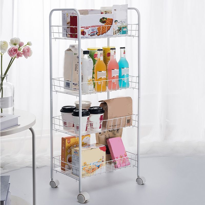 Buchhandelshandschel des zeitgenössischen Stils mit Casters Book Regal für Home Office Study Room