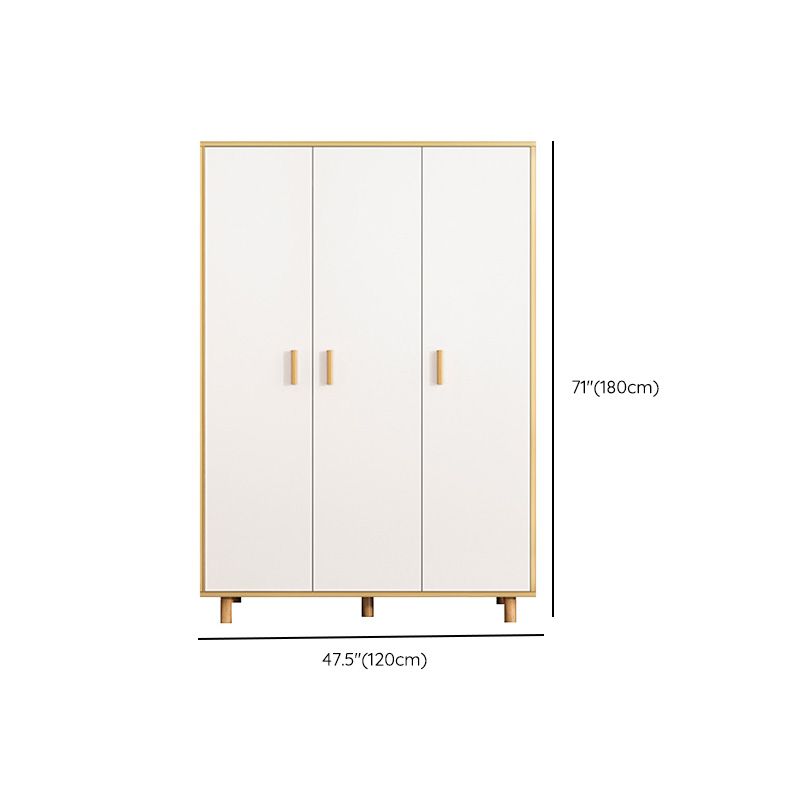 Rectangular Wardrobe Cabinet Modern Simple Wooden Wardrobe Cabinet